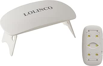 Amazon.co.jp: LOLINCO ジェルネイルライト LED＆UVライト USB式 レジン用 硬化ライト 折りたたみ式 軽量
