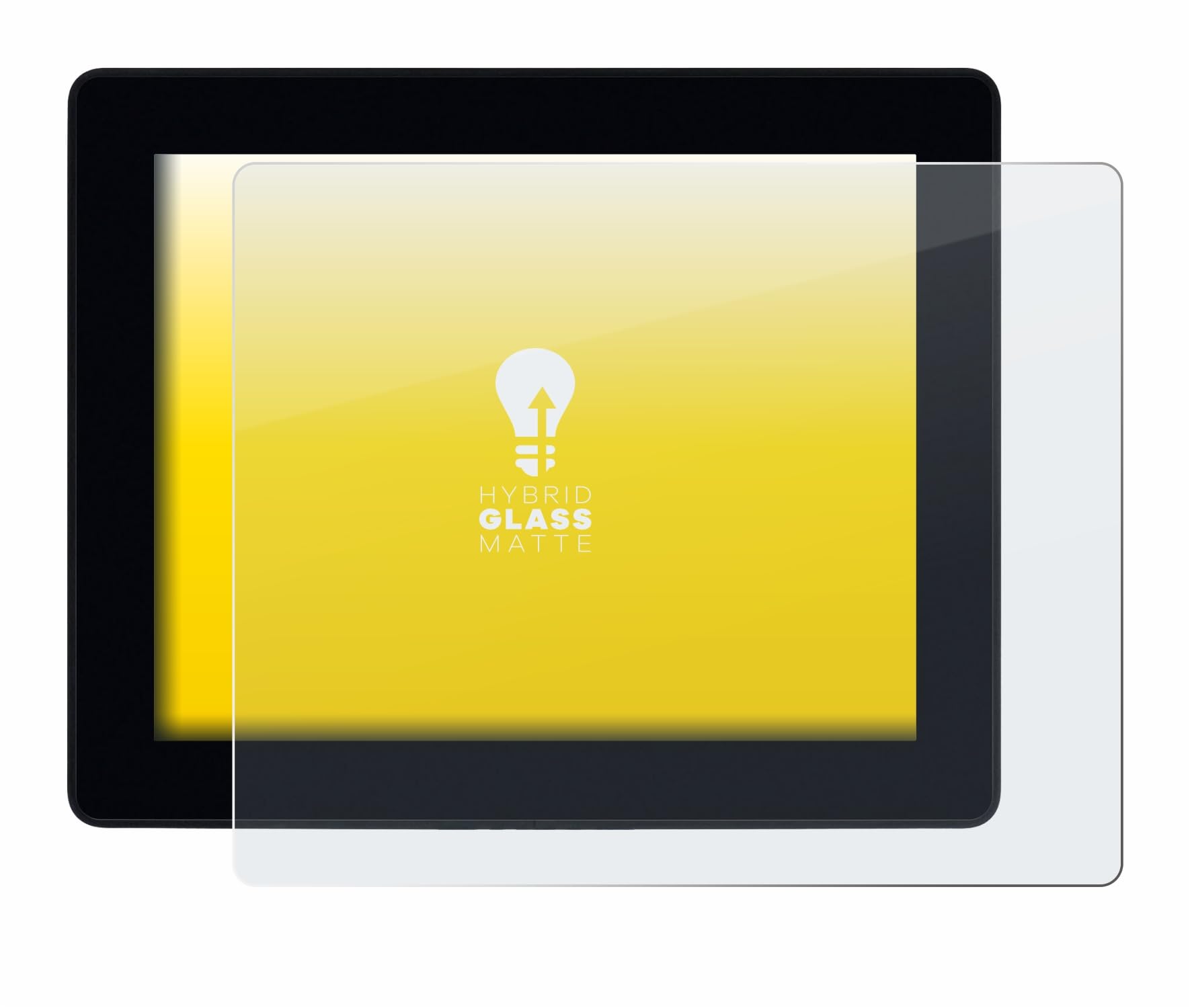upscreen Lámina Cristales para Iiyama ProLite TF1215MC-B1 | , Mate Protección Pantalla Made in Germany, Anti-Reflejos 9H Dureza Hybrid Tempered Glass