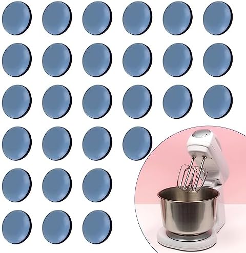 28 Pcs Kitchen Appliance Slider, Premium Countertop Self-adhesive Appliance Movers, Multifunctional Easy Sliders for Coffee Makers, Blenders, Air fryers, Pressure Cookers, Stand Mixers