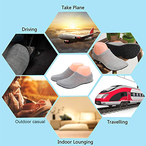 Image of Womens Non-slip Waterproof Slipper Socks With Grippers