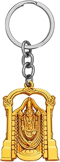 m men style Lord Venkateswara Tirupati Balaji Keychain Keyring Car Bike Home Office Birthday Gift To Friends-picture-36