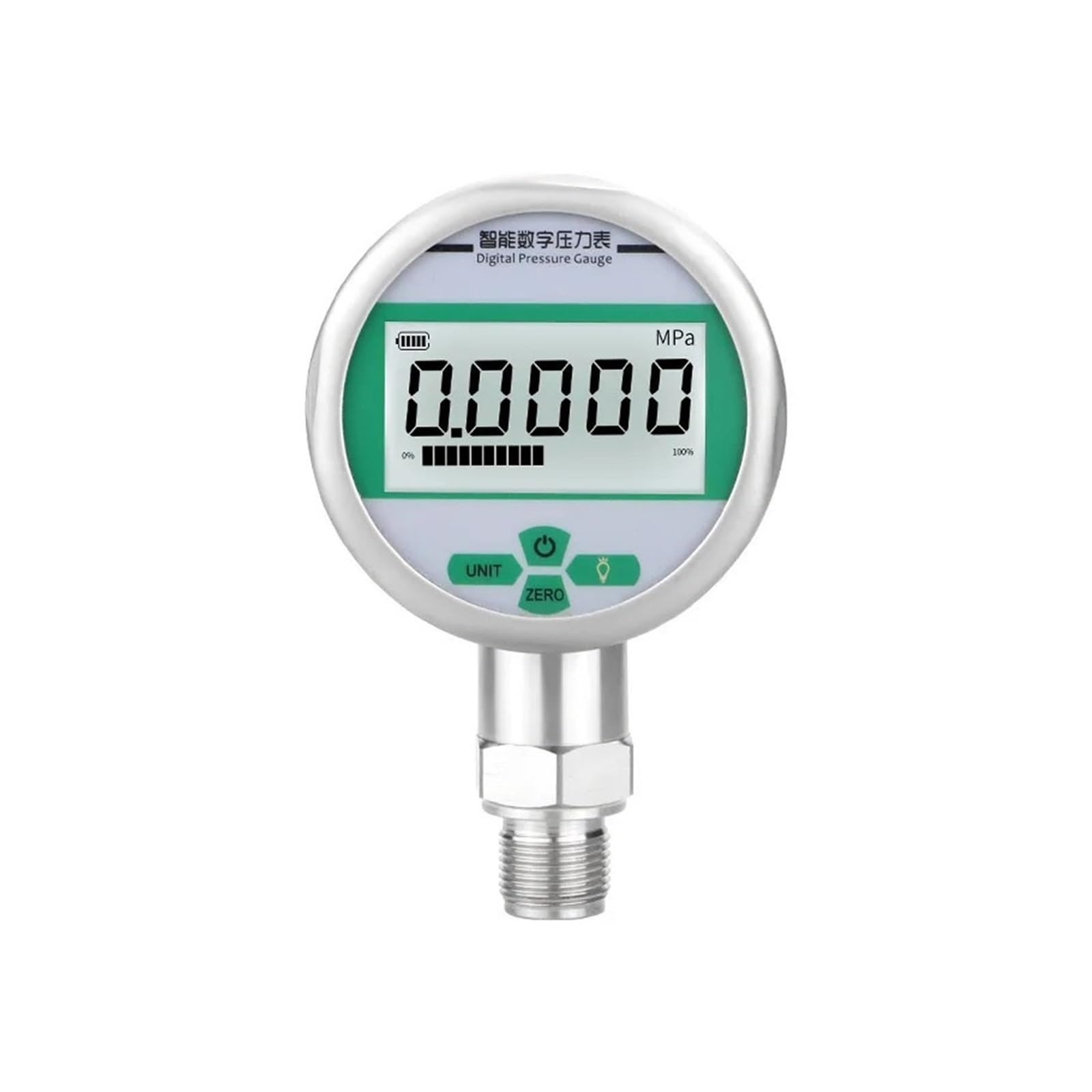 Manómetros digitales Manómetro SD-YS80BF Pantalla de 4 dígitos 80 mm(0-25Mpa,NPT1-2)