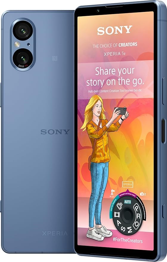 Sony Xperia 5 V 5G XQ-DE72 Dual Sim 256GB Blue (8GB RAM