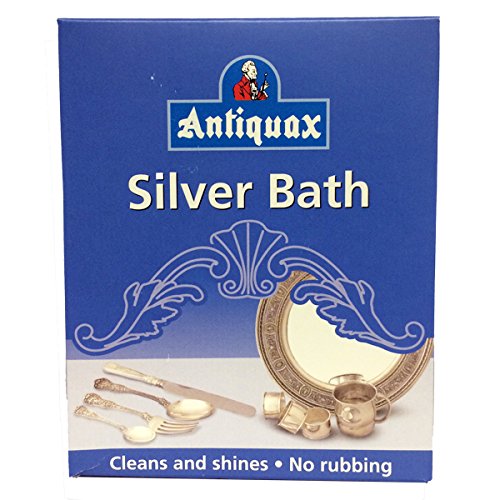 Rustins ANTQSBBX Silver Bath, Clear, Set of 3 Pieces