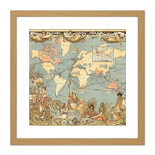 Artery8 Map Colomb 1886 Extent British Empire