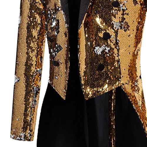 Men's Sport Coats Blazers Color Block Lapel Two Button Sport Coat Casual Lightweight Slim Fit Suit Jacket3