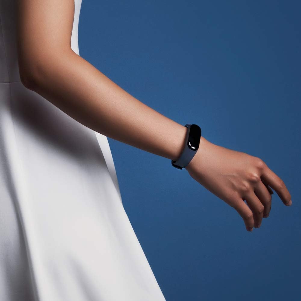 Xiaomi Mi Band 3 Activity tracker con monitoraggio della frequenza cardiaca [Versione EU], schermo tattile OLED da 0,78, Nero