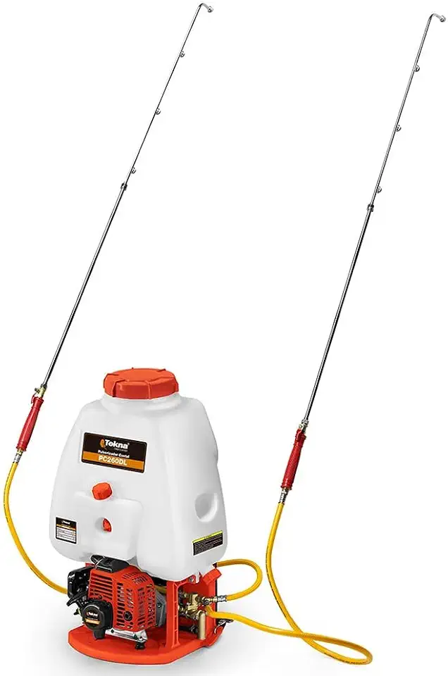 Pulverizador Costal à Gasolina com 2 Lanças 26cc PC260DL Tekna