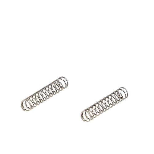 Miniatura 110 de Bettomshin 20 muelles comprimidos, 0.01 pulgadas de diámetro de alambre x 0.12 pulgadas de diámetro x 0.59 pulgadas de longitud libre, construcción