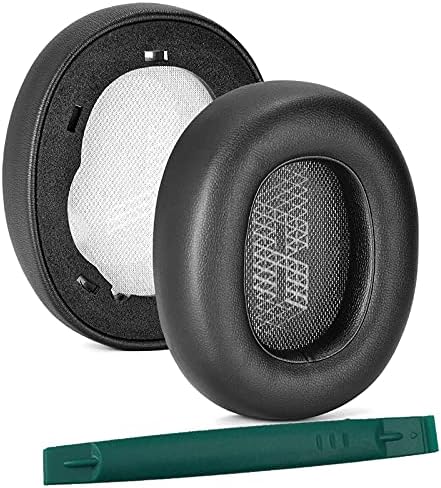 Memory Foam Ear Pads Compatible with JBL E65BTNC/Duet NC/Live 650BTNC/Live 660 BTNC Headphones Earpads Soft Leather Ear Cushion Accessories