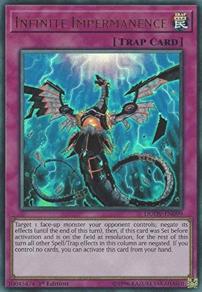 Amazon.com: Infinite Impermanence - DUOV-EN099 - Ultra Rare
