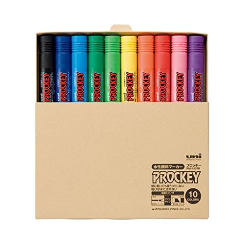 Amazon.co.jp: （まとめ） 三菱鉛筆 水性マーカー プロッキー 詰め替え 