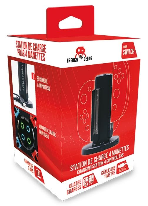 Freaks Switch Charging Stand for Nintendo Switch 4 Joy-Con