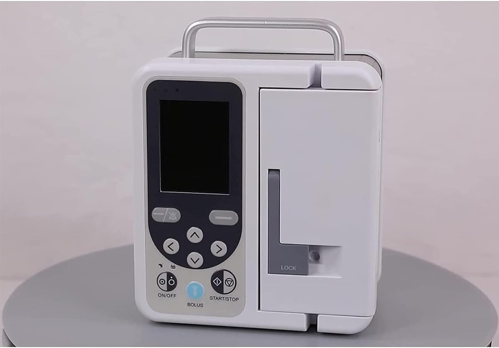Veterinär-Infusionspumpe, Veterinär-elektronische Peristaltikpumpe Mit LCD-Display, Multifunktionaler Wiederaufladbarer Automatischer Akustischer Und Optischer Alarm, Mikropumpe Für Haustiere