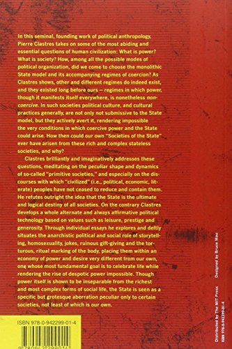 Society Against The State: Essays In Political Anthropology #TOP1