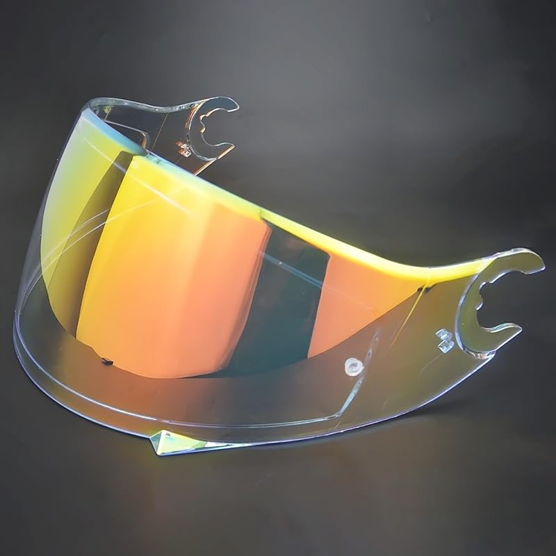 Visière de casque moto Skwal Spartan D-Skwal 2 REVO Clear Red