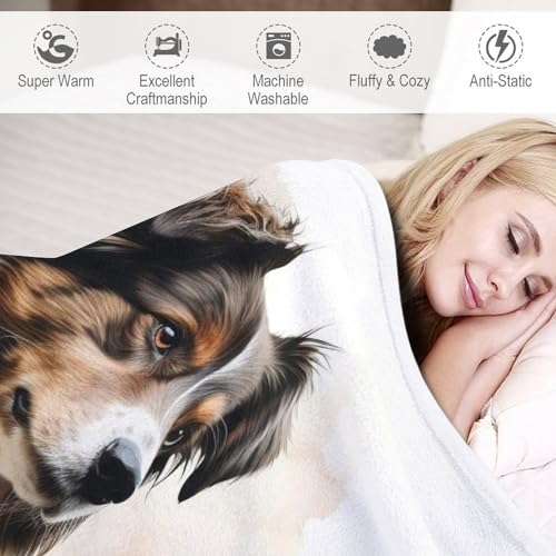 Couverture de canapé 180x200 motif chien pour cocooning - 4