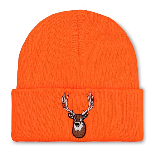 Image of Klarny Outdoors Blaze Winter Hunting Hat for Kids - Pull On Hunting Beanie for Babies | Knitted Skullcap, 0-36 Months