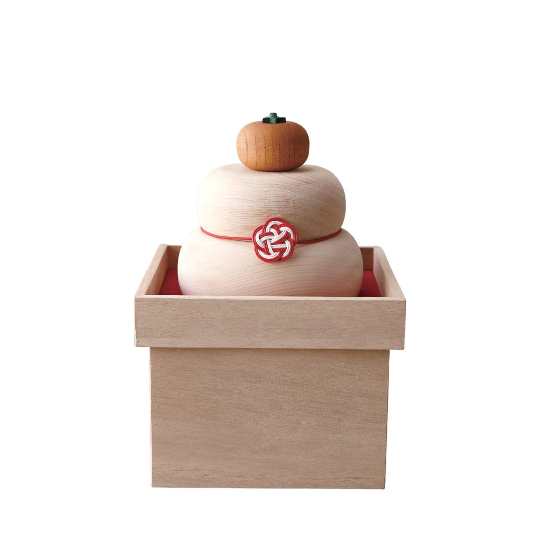 【在庫セール】秀〆(Hideshime) 鏡餅 干支 木製 木製置き飾り MOK Amazon | 秀〆(Hideshime) 鏡餅 干支 木製 木製置き飾り 正月飾り 玄関