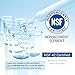EcoAqua Replacement Filter, Compatible with Maytag UKF8001, EDR4RXD1, Whirlpool 4396395, Puriclean II, Kenmore 46-9006, Everydrop Filter 4, Viking RWFFR Refrigerator Water Filter