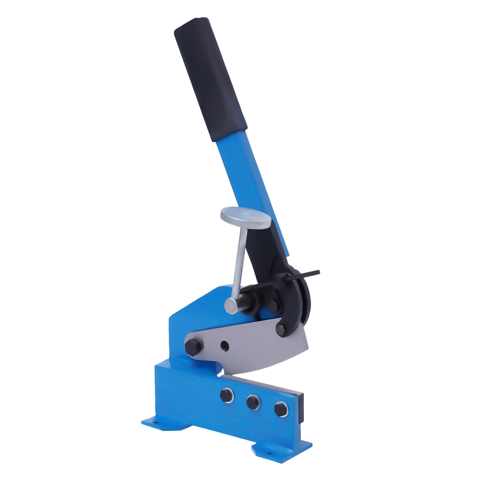 Manuelle Metall-Blechschere, Heavy-Duty – schneidet 6 mm Blech & 11 mm Rundstahl, mit gehärteter Klinge und stabilem Stahlrahmen, präzises Hand-Schneidwerkzeug für Werkstatt und Bau