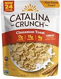 Catalina Cinnamon Toast Snacks Keto Friendly Cereal, 24 Ounces Sugar Free, Gluten Free