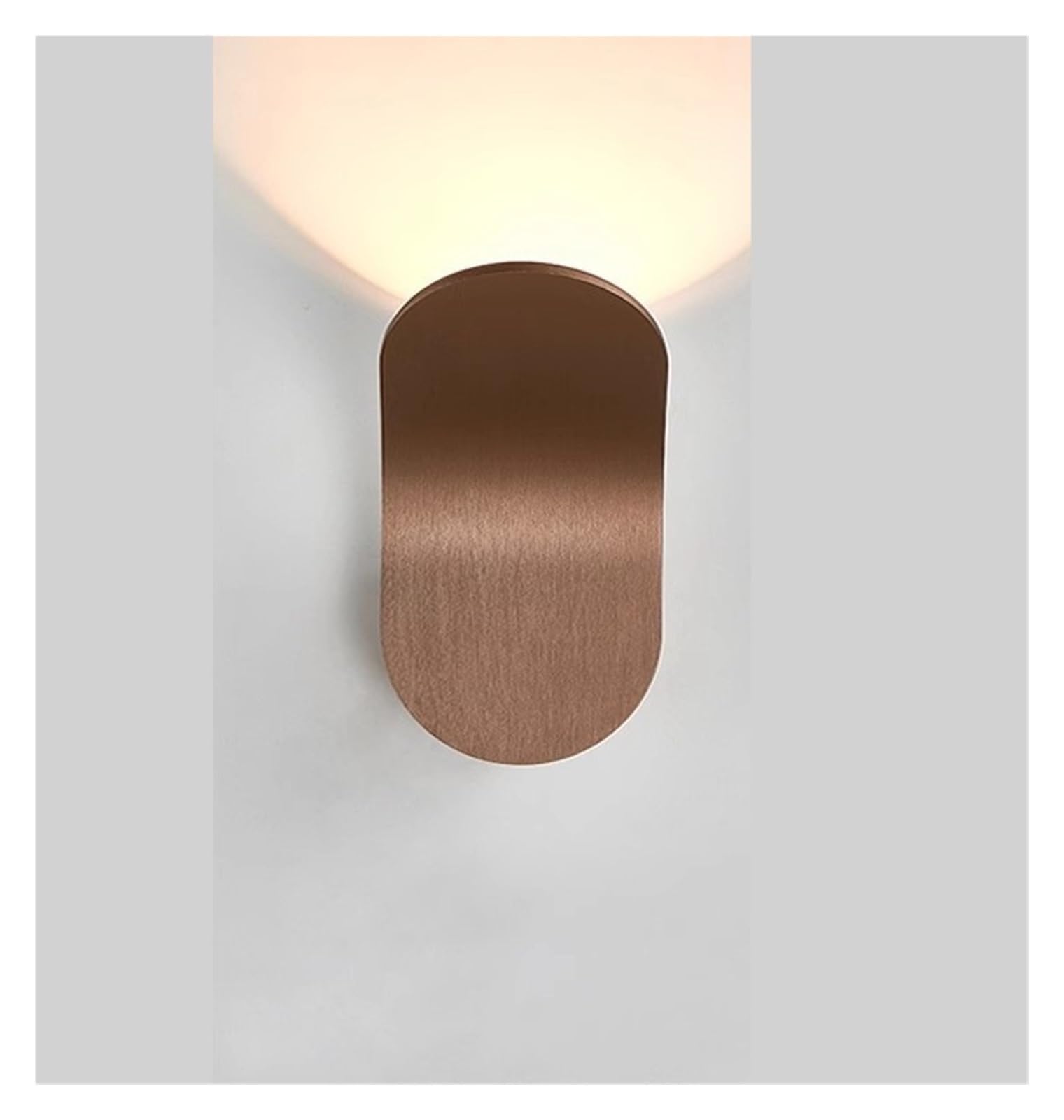 Applique LED salon marron pour une ambiance chaleureuse de chevet et couloir