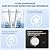 Garvee 2.6 Gallon Mini Tank Water Heater 120V Electric Under Sink Hot Water Heater 1440-1500W Continuous Hot Water for Kitchen Bathroom RV & Small Home