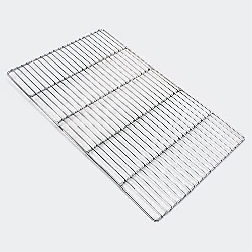 Wiltec Parrilla Rectangular 54X34 Cm Barbacoa Plancha Asadero Acero Inoxidable Universal