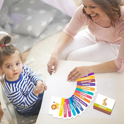 Tarjetas de aprendizaje de números de 100 piezas para desarrollo cognitivo 2