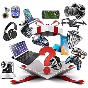 Mystery Box Mystery Box, Lucky Mysterious Box Digital Electronic, verjaardagsrassendoos, er is een kans om te openen…