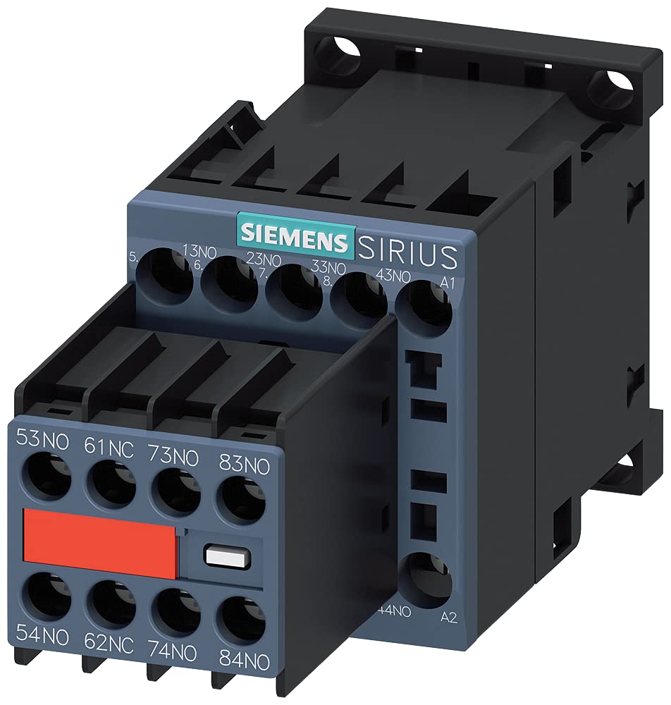 Siemens sirius - Contactor 7na+1nc corriente continua 24v s00 borne tornillo bloque