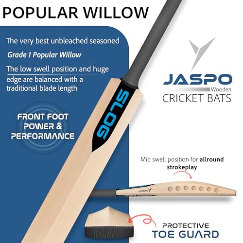 jaspo Store Jaspo Slog Power Drive Tennis Cricket Bat, 1.05 kg - Image 5