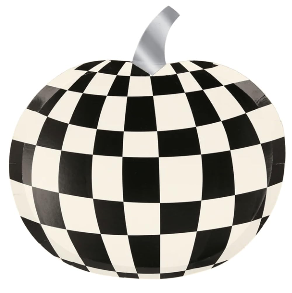 Meri Meri - Mod Pattern Pumpkin Napkins - Modern Desenli Balkabağı Peçeteler (16'lı)