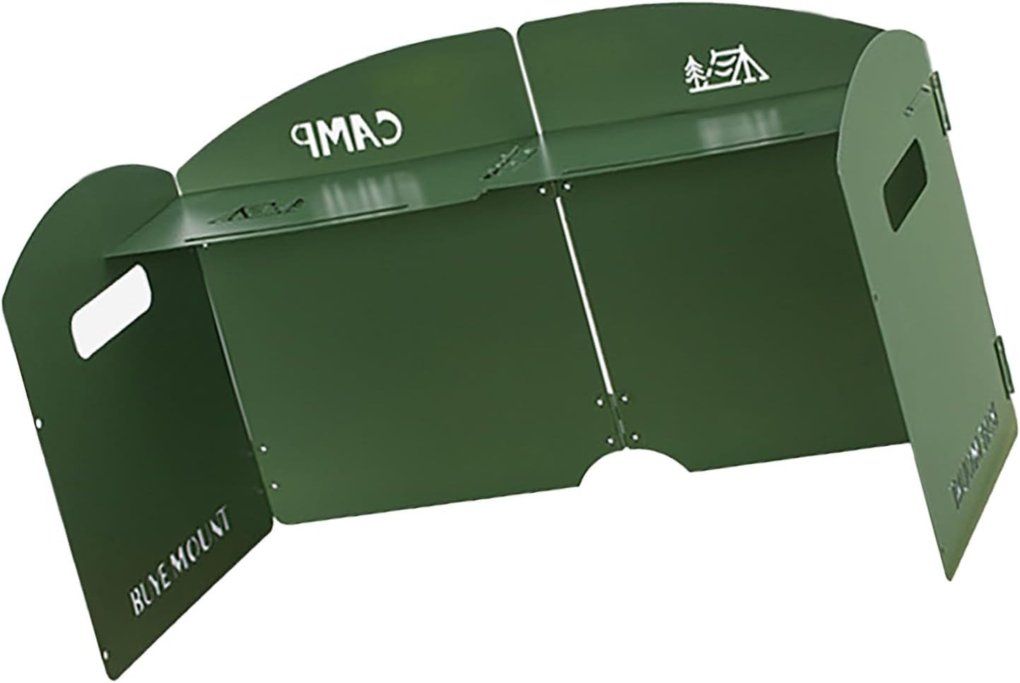 Heavy Type Steel Windscreen Thickened Folding Cassettes Stove Windshield Suitable for Cyclists