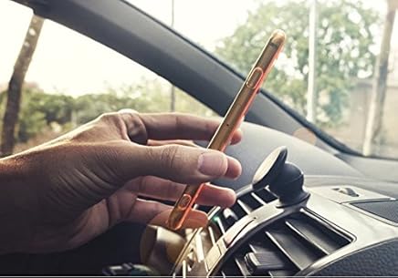 STIKGO Universal Mobile Support - Soporte magn?tico Universal para Todos los tel?fonos M?viles, R?pida Sujeci?n al Coche, Rotaci?n 360.