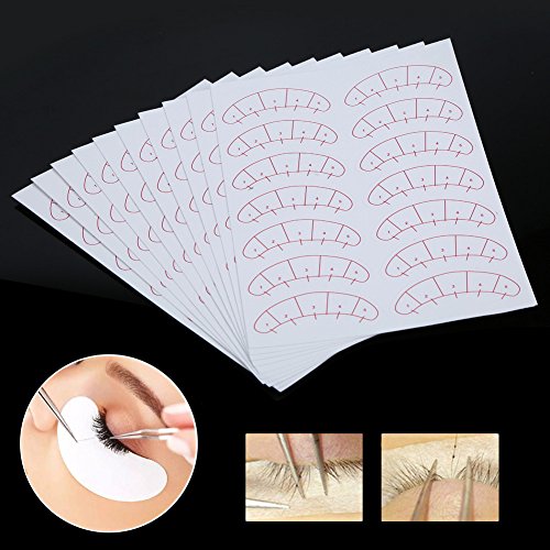 Patch extension de cils BEMLP en papier ultra-doux ergonomique 140 unités - 2