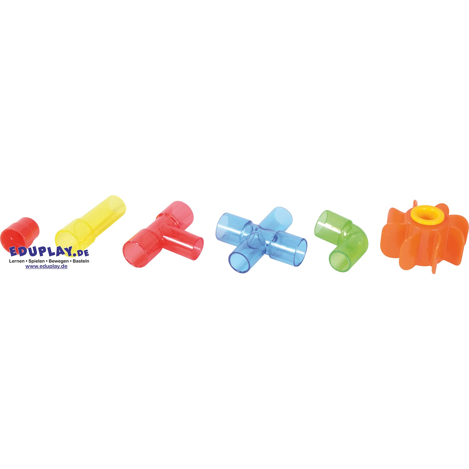 EDUPLAY 120703 Wasserbahn-Set Wasserlabyrinth, Mehrfarbig, 151-teilig (1 Set)