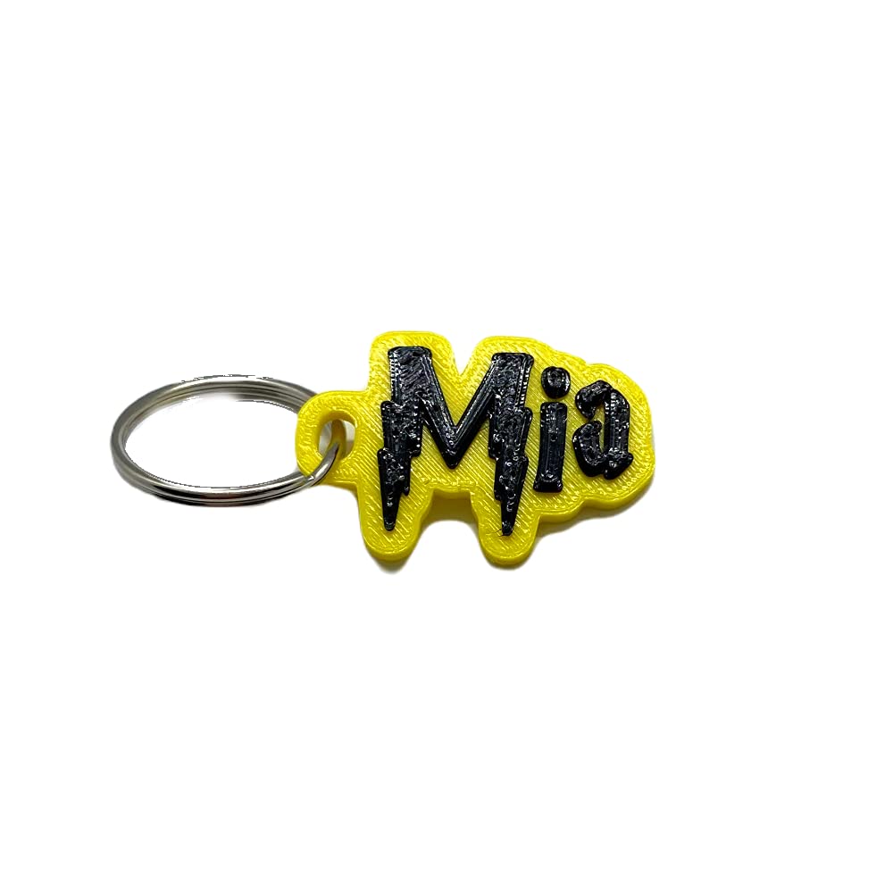 Wizarding Keyrings (Yellow House, Yellow/Black)