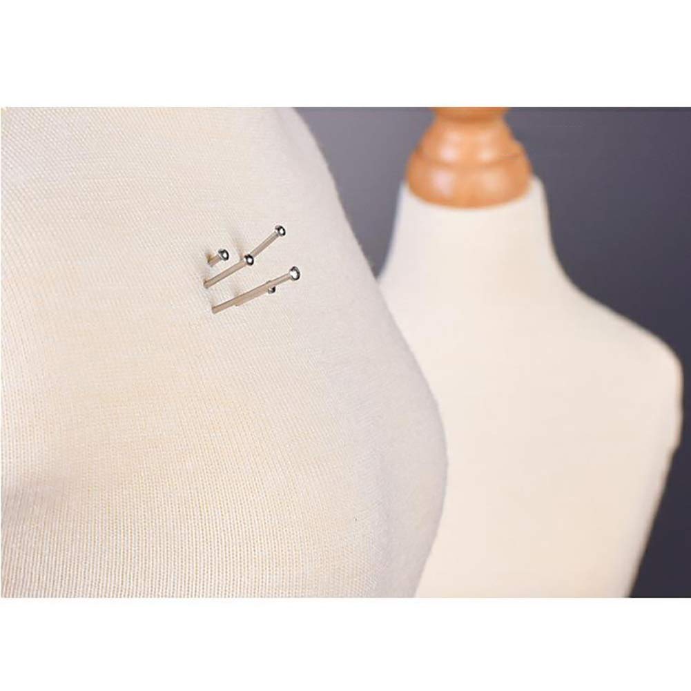 Schneiderpuppen Schneiderbüste Kleiner Schneider-Dummy-Weibchen, Mini-Puppen-Kleid-Form-Formular-Schaufensterpuppe-Kleidermännchen Manikins Dekoration Puppenhauszubehör, Einstellbare Höhe