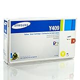 Original Samsung© CLT-Y409S Yellow Toner Cartridge - 1,000 Yield