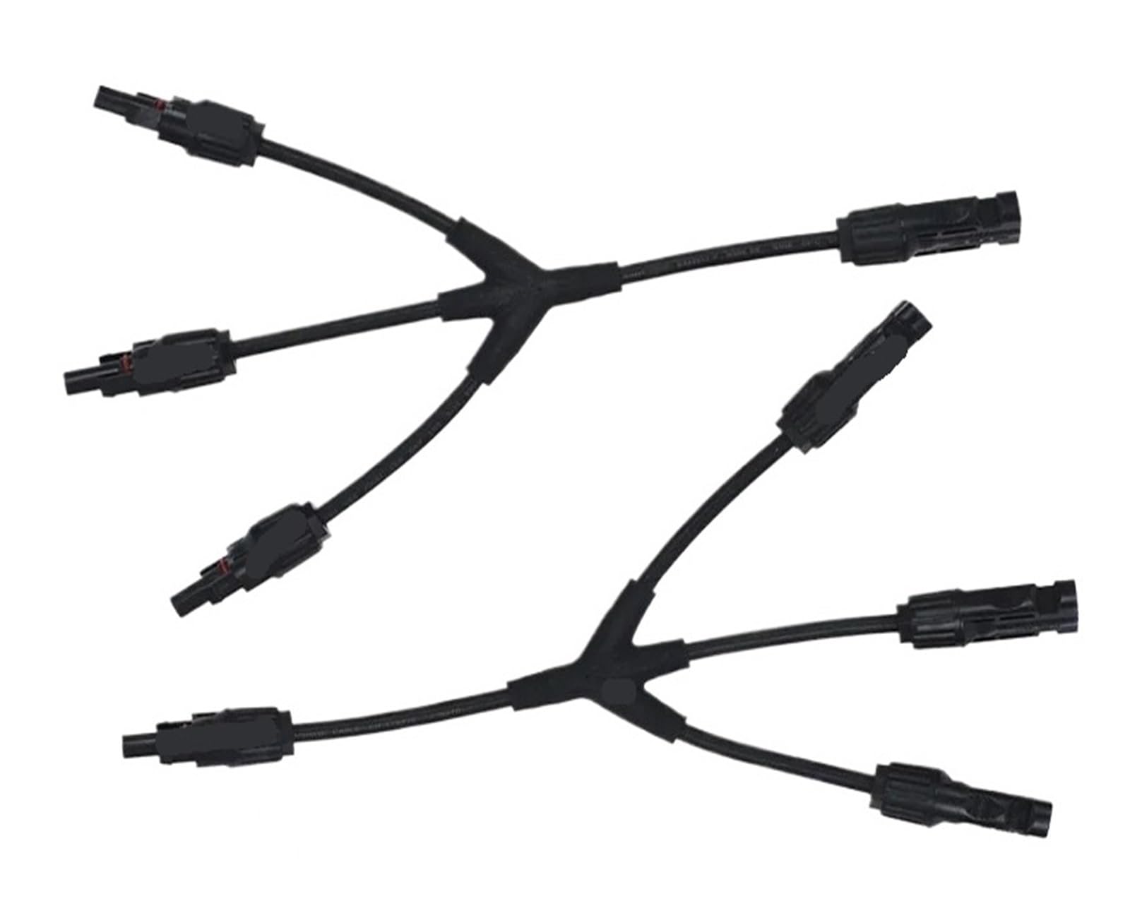 1/5/20/100 Sets PV-Anschluss 30 A 1000 V T/Y Zweig Kabel Splitter Koppler Kombinator Panel Installation Kit (MC4-Y4,1 Set)