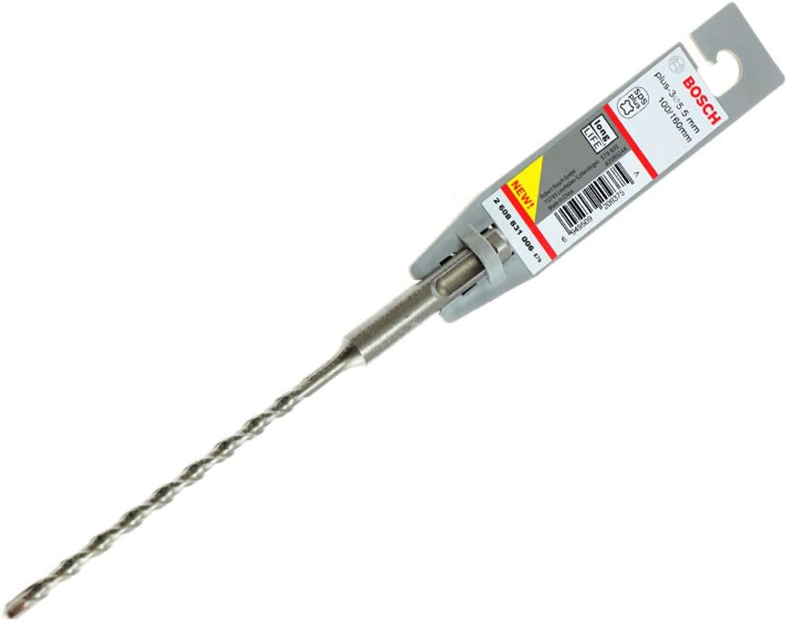Professional 2608831006 SDS Plus-3 Hammer Drill Bit, 5.5mm x 160mm Length