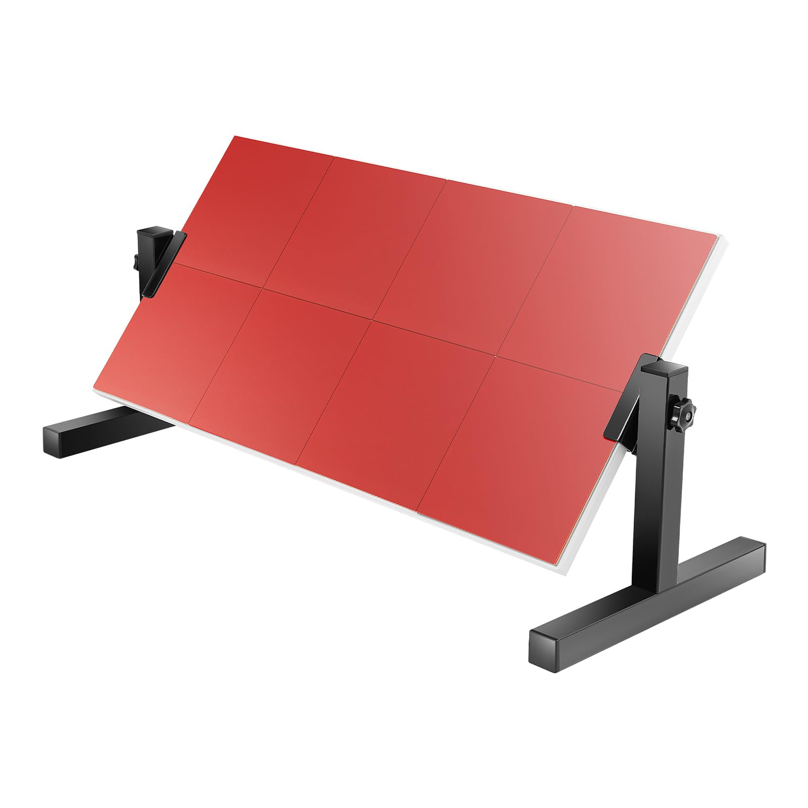 Ping Pong Rebounder, Tabla de rebote de tenis de mesa, con 8 tablas de goma, ajuste de ángulo de 360°, equipo de autoentrenamiento para el hogar, gimnasio, interior y exterior