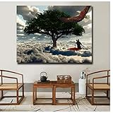 ❤ Tamaño: 40x50cmx1pcs con marco (16x20inchx1)
