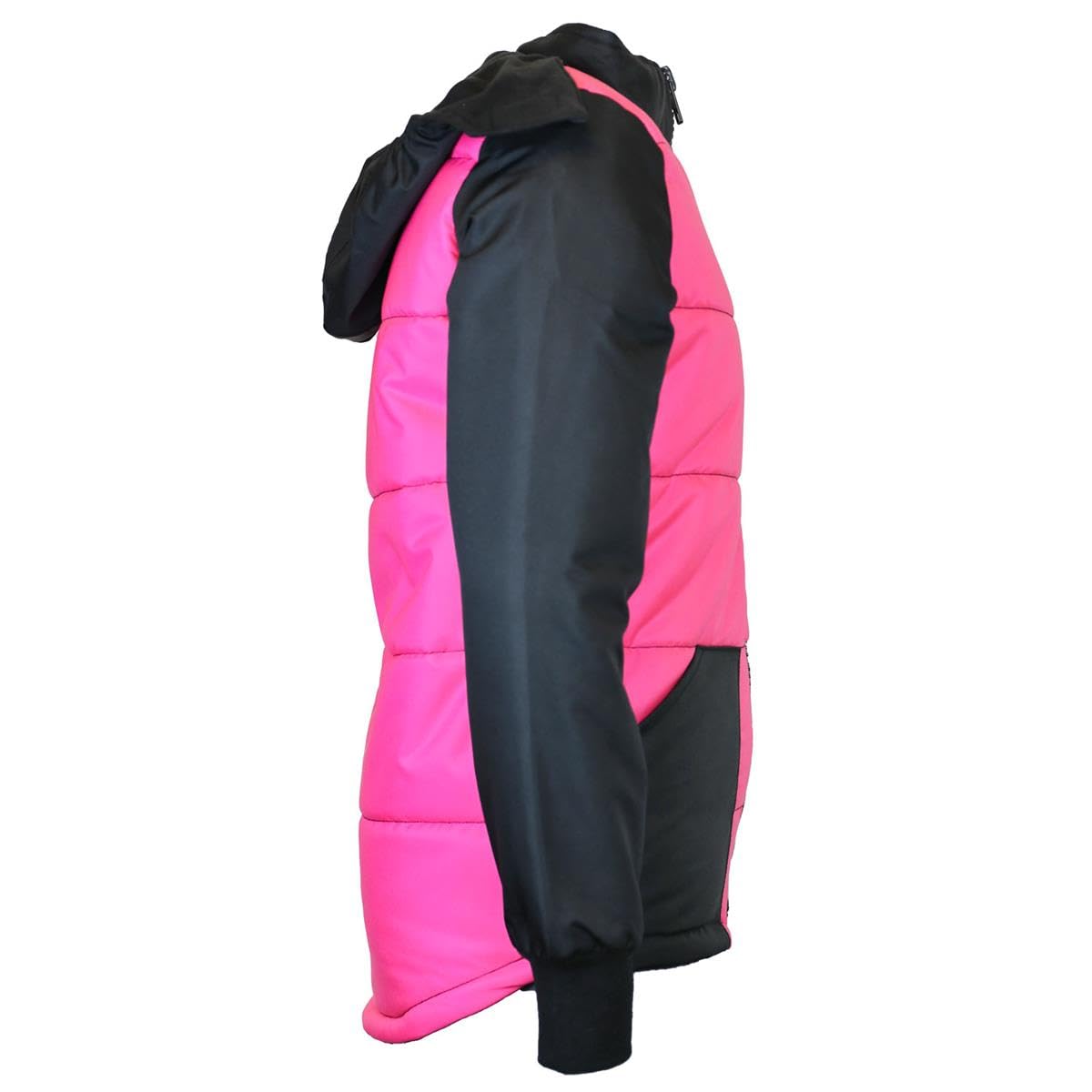 Set da equitazione per bambini, con giacca da equitazione Mia, colore rosa, trapuntato, fodera in pile (158/164)