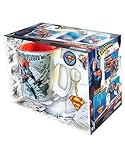  ABYSTYLE - DC COMICS - cofret cadeau - Mug + Porte-clés + Badges Superman
