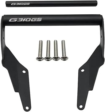 Extension support crossbar Motorcycle Gps Smart Phone Navigation Bracket For BMW G310 GS G310 R 2017-2024 Front Bar Center Phone Holder Stand MountBlack 2