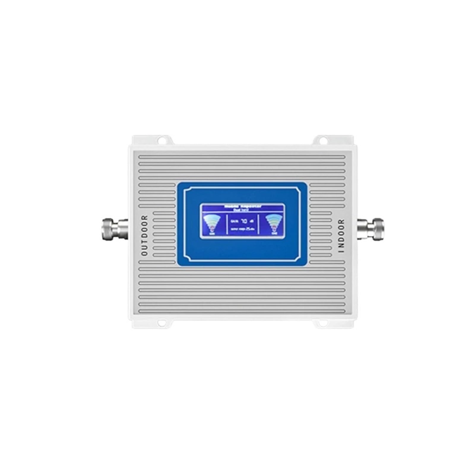 Amplificateur De Signal Mobile Double Bande 2G 3G 4G LTE B20 800 900 1800, Répéteur Internet 68 DB, 2100 Facile Large Compatibilité(800 900MHz)