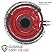 Round Electric Stove Burner Covers (50 Pack) 6 Inch and 8 Inch Disposable Stove Top Aluminum Foil Bib Liners, to Keep Kitchen Range Clean from Oil and Food Drips, Stock Your Home